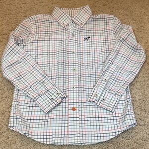 Southern Point Co. Boys’ Checkered Button-Up Shirt